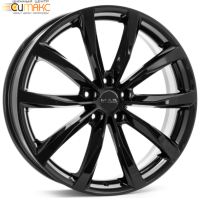 MAK Wolf 6.5x16 5*114.3 ET40 DIA76.1 Gloss Black Литой