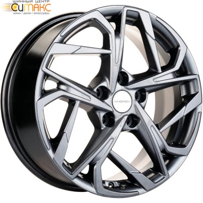 Khomen KHW 1716 7x17 5*112 ET40 DIA57.1 Gray Литой Khomen KHW 1716 7x17 5*112 ET40 DIA57.1 Gray Литой