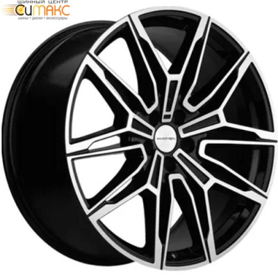 Khomen KHW 2105 11x21 5*112 ET43 DIA66.6 Black-FP Литой