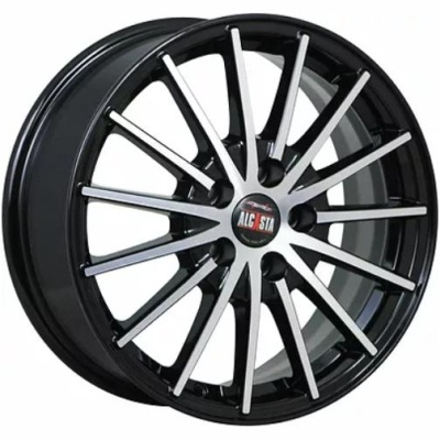 Alcasta M60 6.5x16 5*114.3 ET45 DIA66.1 BKF Литой