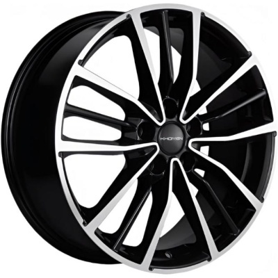 Khomen KHW 1812 7x18 5*114.3 ET42 DIA67.1 Black-FP Литой