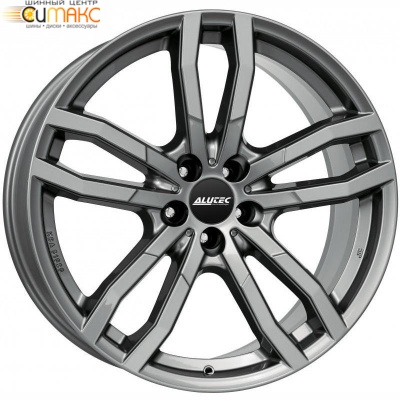 Alutec DriveX 9.5x21 5*112 ET53 DIA66.6 Metal Grey Front Polished Литой