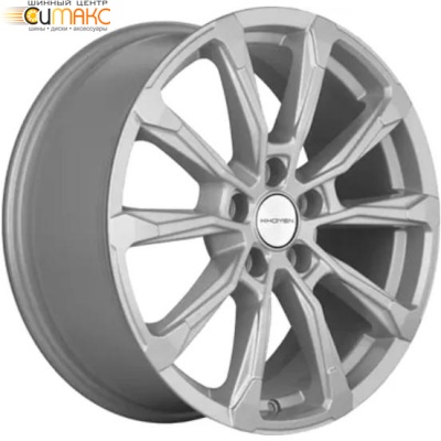 Khomen KHW 1808 7.5x18 5*108 ET49 DIA59.6 F-Silver Литой