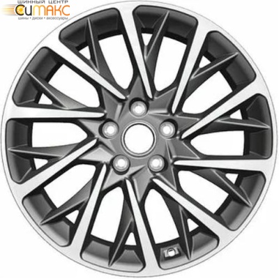 Khomen KHW 1804 7.5x18 5*114.3 ET45 DIA60.1 Gray-FP Литой