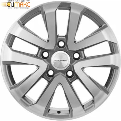 Khomen KHW 2003 8.5x20 5*150 ET58 DIA110.1 Gray-FP Литой