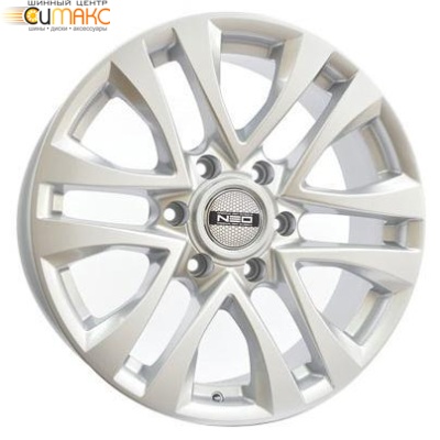 Neo 832 7.5x18 6*139.7 ET25 DIA106.1 Silver Литой