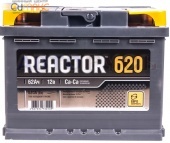 Аккумулятор AKOM REACTOR 62 А/ч обратная R+ EN 620A, 242x175x190 6CT-62.0 REACTOR