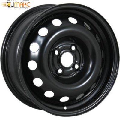 Trebl 64A45R 6x15 4*100 ET45 DIA54.1 Black Штампованный