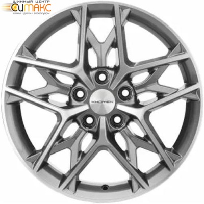 Khomen KHW 1709 7x17 5*114.3 ET50 DIA67.1 Gray Литой