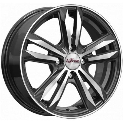 iFree Маскот 6x15 4*100 ET50 DIA60.1 Блэк Джек Литой