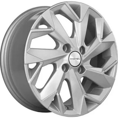 Khomen KHW 1402 5.5x14 4*100 ET43 DIA67.1 F-Silver Литой