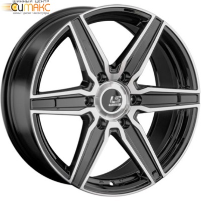LS FlowForming RC62 8x18 6*139.7 ET40 DIA75.1 BKF Литой