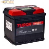 Аккумулятор TUDOR Technica 50 А/ч прямая L+ EN 450A, 207x175x190 TB501