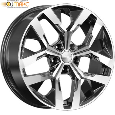 Скад Ламберт 7.5x18 5*108 ET47 DIA60.1 Алмаз графит Литой