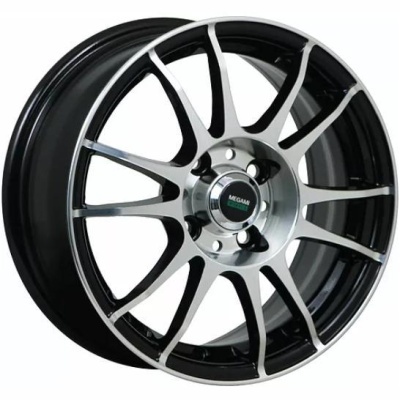 Megami MGM-3 6x15 5*100 ET50 DIA60.1 BKF Литой
