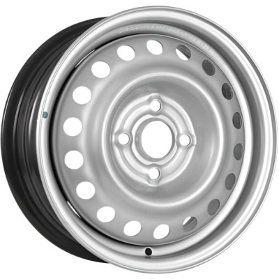 Евразиа Тапо 53A45V 5.5x14 4*100 ET45 DIA56.1 Silver Штампованный