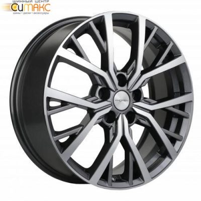 Khomen KHW 1806 7x18 5*112 ET43 DIA57.1 Gray-FP Литой