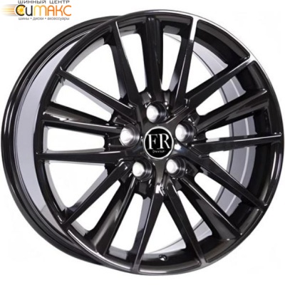 Replica FR TY494 8x18 5*114.3 ET50 DIA60.1 Black Литой