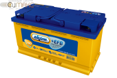 Аккумулятор AKOM +EFB 100 А/ч обратная R+ EN 930A 353x175x190 6CT-100.0 EFB