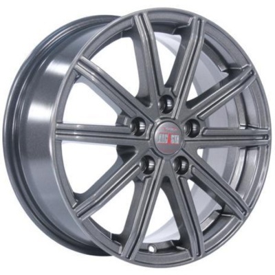 Alcasta M64 6.5x16 5*114.3 ET46 DIA67.1 Graphite Литой