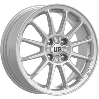 Wheels UP UP102 6x15 4*100 ET40 DIA60.1 Silver Classic Литой