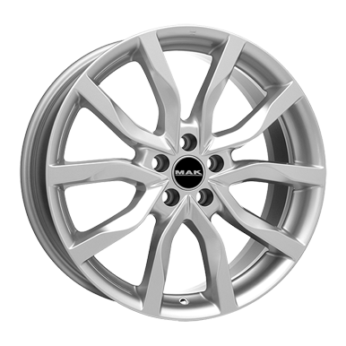 MAK Koln 9.5x20 5*130 ET50 DIA71.6 Silver Литой