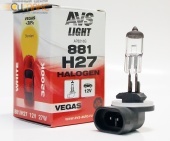Галогенная лампа AVS Vegas H27/881 12V.27W.1шт