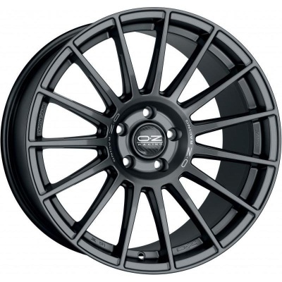 OZ Superturismo Dakar 10x20 5*130 ET48 DIA71.6 Matt Graphite Silver Lettering Литой