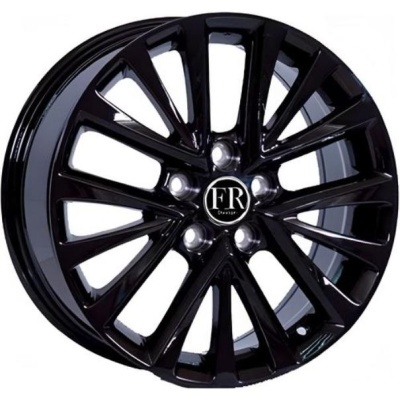 Replica FR TY721 7x18 5*114.3 ET45 DIA60.1 Black Литой