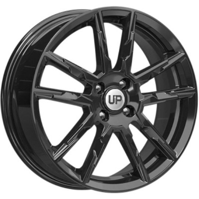 Wheels UP UP107 6.5x17 4*100 ET45 DIA54.1 New Black Литой