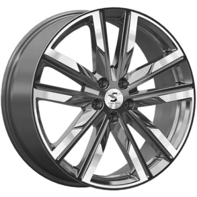 K&K КР014 8x20 5*108 ET45 DIA63.3 Diamond gloss graphite Литой K&K КР014 8x20 5*108 ET45 DIA63.3 Diamond gloss graphite Литой