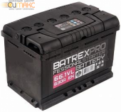 Аккумулятор BATREX STANDART 66 А/ч прямая L+ EN 630A, 278x175x190 6СТ-66.1
