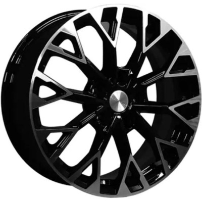 Khomen KHW 1718 7x17 5*114.3 ET45 DIA60.1 Black-FP Литой