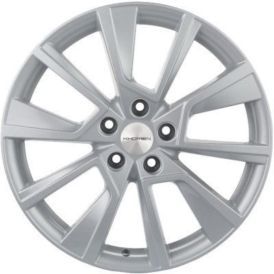 Khomen KHW 1802 7x18 5*114.3 ET48.5 DIA67.1 F-Silver Литой