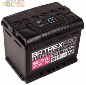 Аккумулятор BATREX STANDART 55 А/ч прямая L+ EN 470A, 242x175x190 6СТ-55.1