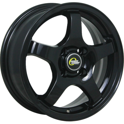 Cross Street CR-14 6x15 4*114.3 ET44 DIA56.6 Black Литой