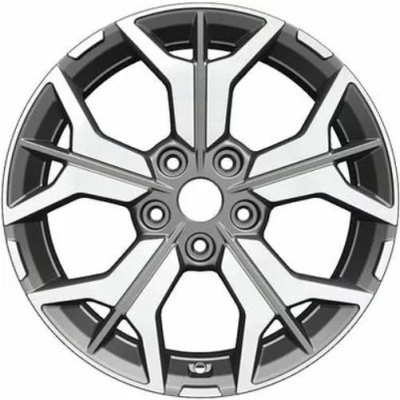 Khomen KHW 1715 7x17 5*114.3 ET43.5 DIA67.1 Gray-FP Литой