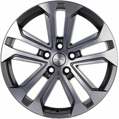 Khomen KHW 1803 7x18 5*114.3 ET48.5 DIA67.1 Dark Chrome Литой