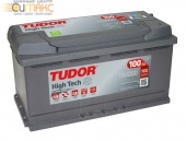 Аккумулятор TUDOR High-Tech 100 А/ч обратная R+ EN 900A, 353x175x190 TA1000 впар