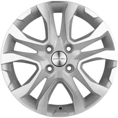 Khomen KHW 1503 6x15 4*100 ET50 DIA60.1 F-Silver-FP Литой