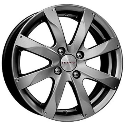 K&K Джемини 5.5x14 4*100 ET39 DIA56.6 Дарк платинум Литой