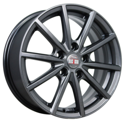 Alcasta M61 6.5x16 5*114.3 ET45 DIA67.1 Graphite Литой