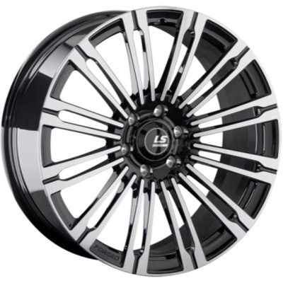 LS Forged FG18 9x21 6*139.7 ET30 DIA100.1 BKF Кованый