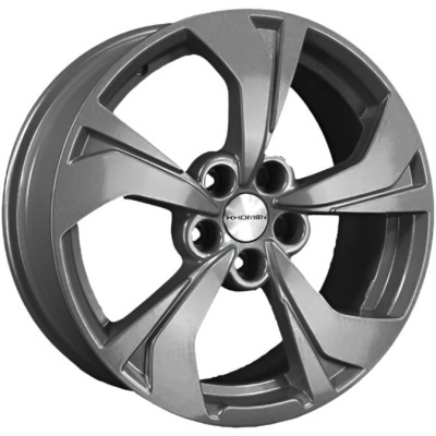 Khomen KHW 1724 7x17 5*114.3 ET45 DIA66.1 Gray Литой