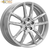 Wheels UP UP107 6.5x17 4*100 ET45 DIA54.1 Silver Classic Литой