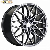 Khomen KHW 1902 8.5x19 5*112 ET28 DIA66.6 Gray-FP Литой