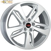 Replica LA LR40 9.5x20 5*120 ET53 DIA72.6 Silver Литой