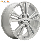 Khomen KHW 1603 6x16 5*114.3 ET47 DIA67.1 F-Silver Литой