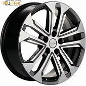 Khomen KHW 1803 7x18 5*114.3 ET38 DIA67.1 Gray-FP Литой