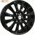 Khomen KHW 2010 8x20 6*139.7 ET36 DIA100.1 Black Литой